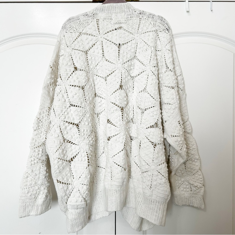 NWT Free People Prima Open Knit Cardigan - Picture 5 of 5